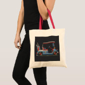 Tote Bag Chariot de golf mignon (Devant (produit))
