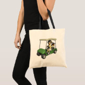 Tote Bag Chariot de golfeur de femme (Devant (produit))