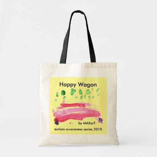Tote Bag Chariot heureux par MAXarT (Devant)