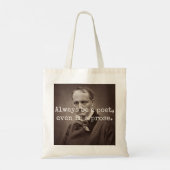 Tote Bag Charles Baudelaire (Dos)