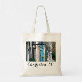 Tote Bag Charleston Caroline du Sud Maisons de Rainbow Row (Dos)