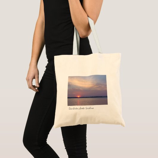 Tote Bag Charleston Sunset (Devant (produit))