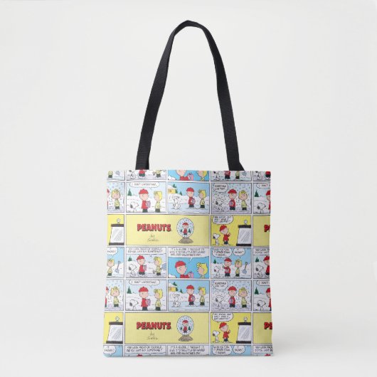 Tote Bag Charlie Brown | Boule à neige (Devant)