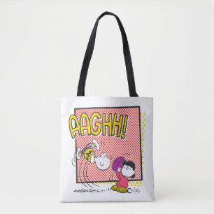 Tote Bag Charlie Brown et Lucy Football Comic Graphic