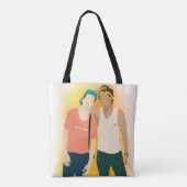 Tote Bag Charme comme nous - AC (Dos)