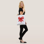 Tote Bag Charme d'arc de Noël (Sur le modèle)