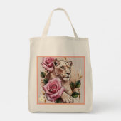 Tote Bag "Charme féral élégant" (Dos)