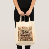 Tote Bag "Charme Vintage élégant" (Devant (produit))