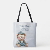 Tote Bag Charming Baby shower Thème Fourre-tout (Dos)