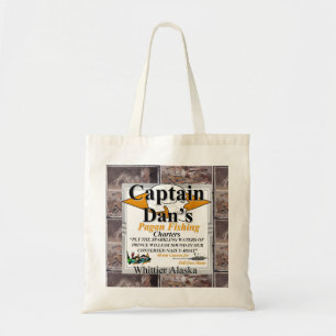 Tote Bag Charters de pêche païens du capitaine Dan en Alask