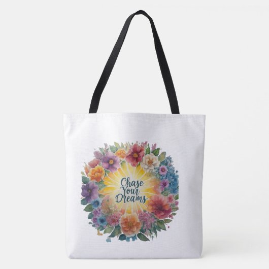 Tote Bag Chase Your Dreams - Shoulder Fourre-tout (Devant)