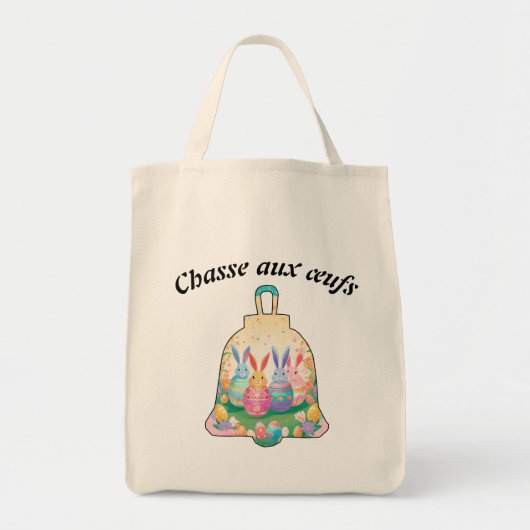 Tote Bag Chasse aux œufs (Devant)