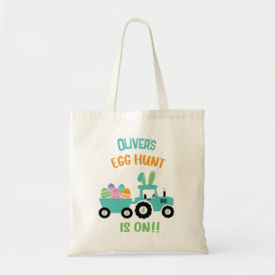 Tote Bag Chasse aux Oeufs de Pâques personnalisée Chasse Tr