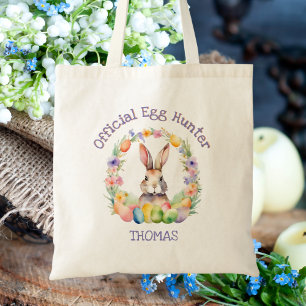 Tote Bag Chasse aux oeufs de Pâques pour enfants