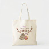 Tote Bag Chasse aux oeufs de Pâques Première Chasse mignonn (Devant)