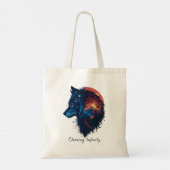 Tote Bag Chasser l'infini (Dos)