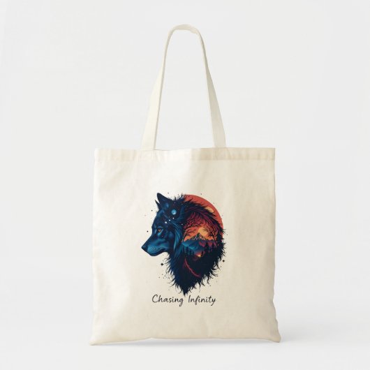Tote Bag Chasser l'infini (Devant)