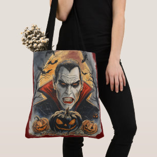 Tote Bag Chasseur de vampires assoiffé de sang sous la plei
