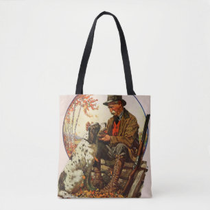Tote Bag Chasseur et espagnol