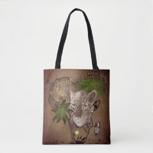 Tote Bag Chassez uniquement avec un objectif Zoom
