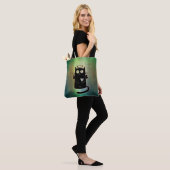 Tote Bag Chat Angel Totalement Innocent (Sur le modèle)