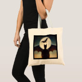 Tote Bag Chat animal Spirit 2 (Devant (produit))