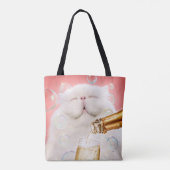 Tote Bag Chat au Champagne (Dos)