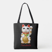 Tote Bag Chat Chanceux (Dos)