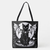 Tote Bag Chat Chat Cosmique Chat Chat I (Devant)