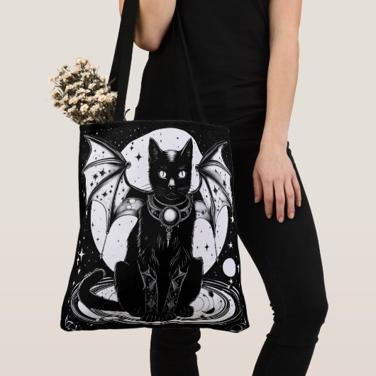 Tote Bag Chat Chat Cosmique Chat Chat I (De près)