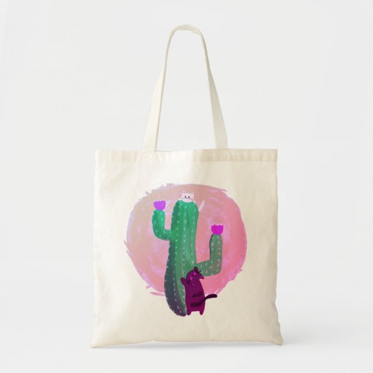 Tote Bag Chat, Chaton, Animal (Devant)