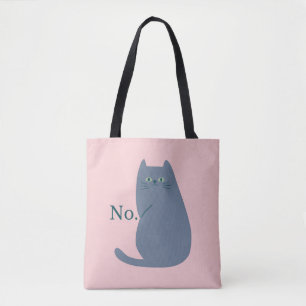 Tote Bag Chat Cheeky Funny