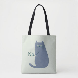 Tote Bag Chat Cheeky Funny