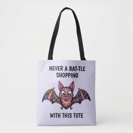 Tote Bag Chat coloré (Devant)