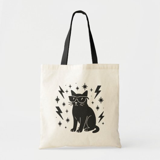 Tote Bag Chat cool (Devant)