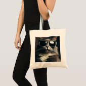 Tote Bag Chat Cool (Devant (produit))