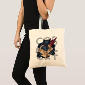 Tote Bag Chat cosmique (Devant (produit))