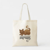 Tote Bag Chat couché (Dos)