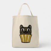 Tote Bag Chat Cupcake Peekaboo (Dos)