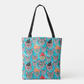 Tote Bag Chat dans le casquette (Dos)