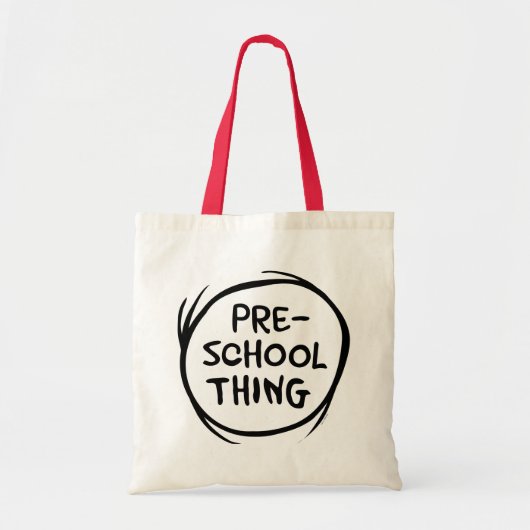 Tote Bag Chat dans le Casquette | Choses préscolaires (Devant)