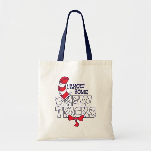 Tote Bag Chat dans le Casquette | Je Connais De Nouveaux Tr (Devant)