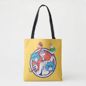 Tote Bag Chat dans le Casquette & Lab Tech One Lab Tech Two (Devant)