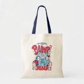 Tote Bag Chat dans le Casquette | Puis Quelque Chose A Bomb (Devant)