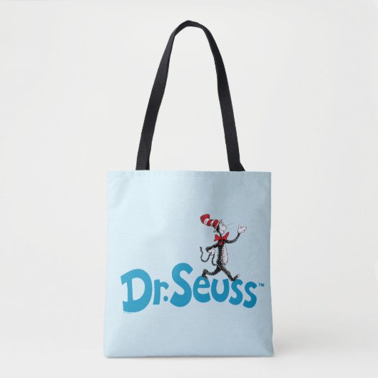 Tote Bag Chat dans le logo Vintage Casquette (Devant)