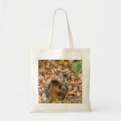 Tote Bag Chat d'automne (Devant)