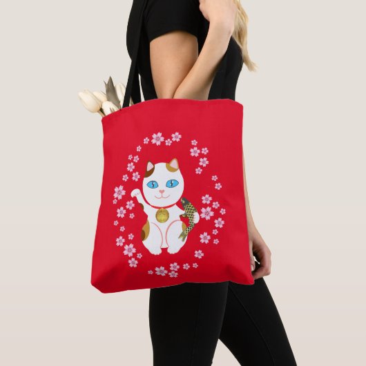 Tote Bag Chat de Beckings (De près)