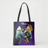 Tote Bag Chat de chevalier Saint-Ange (Devant)
