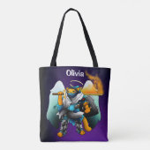 Tote Bag Chat de chevalier Saint-Ange (Dos)