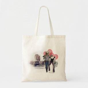 Tote Bag Chat de cow-boy occidental